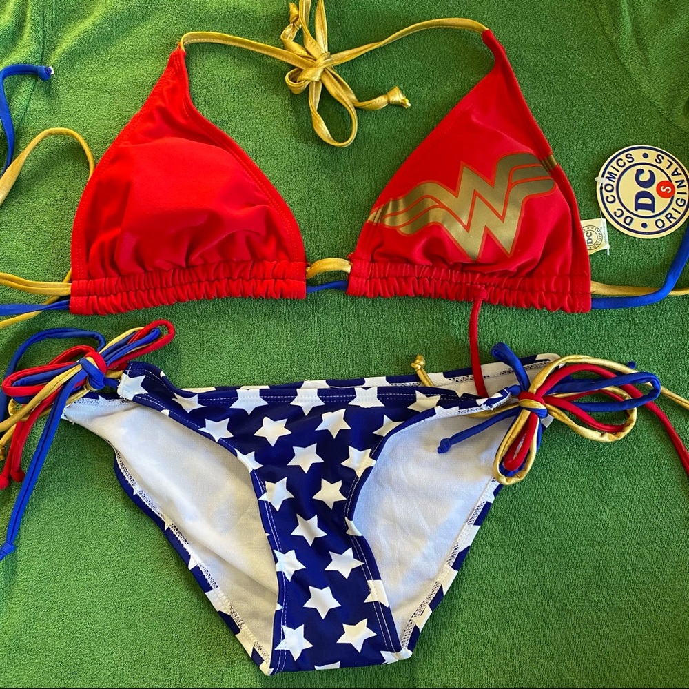 Wonder Women Triangle bikini swimsuit
